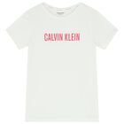 Girls Pink & White Logo T-Shirts ( 2-Pack ), 1, hi-res