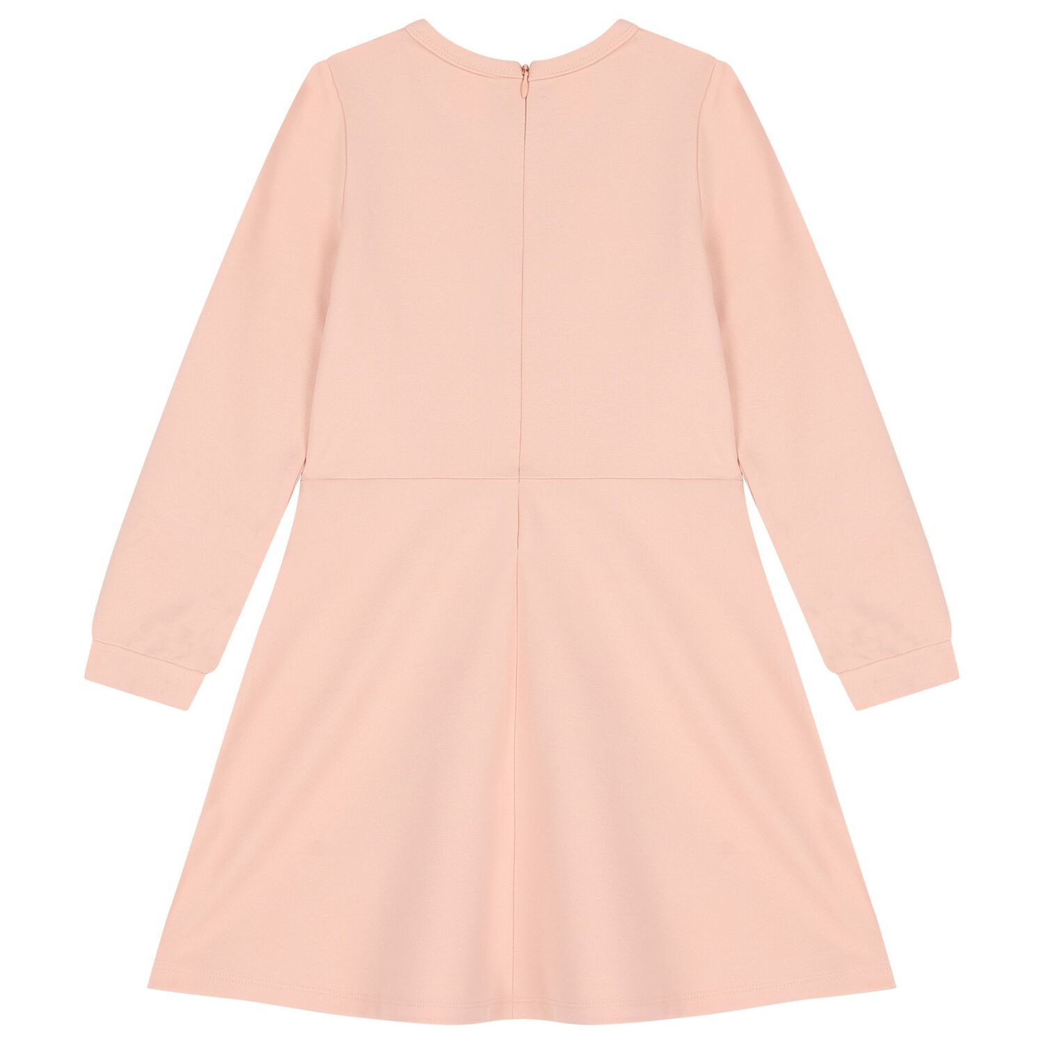 Girls Pink Logo Dress, 2, hi-res