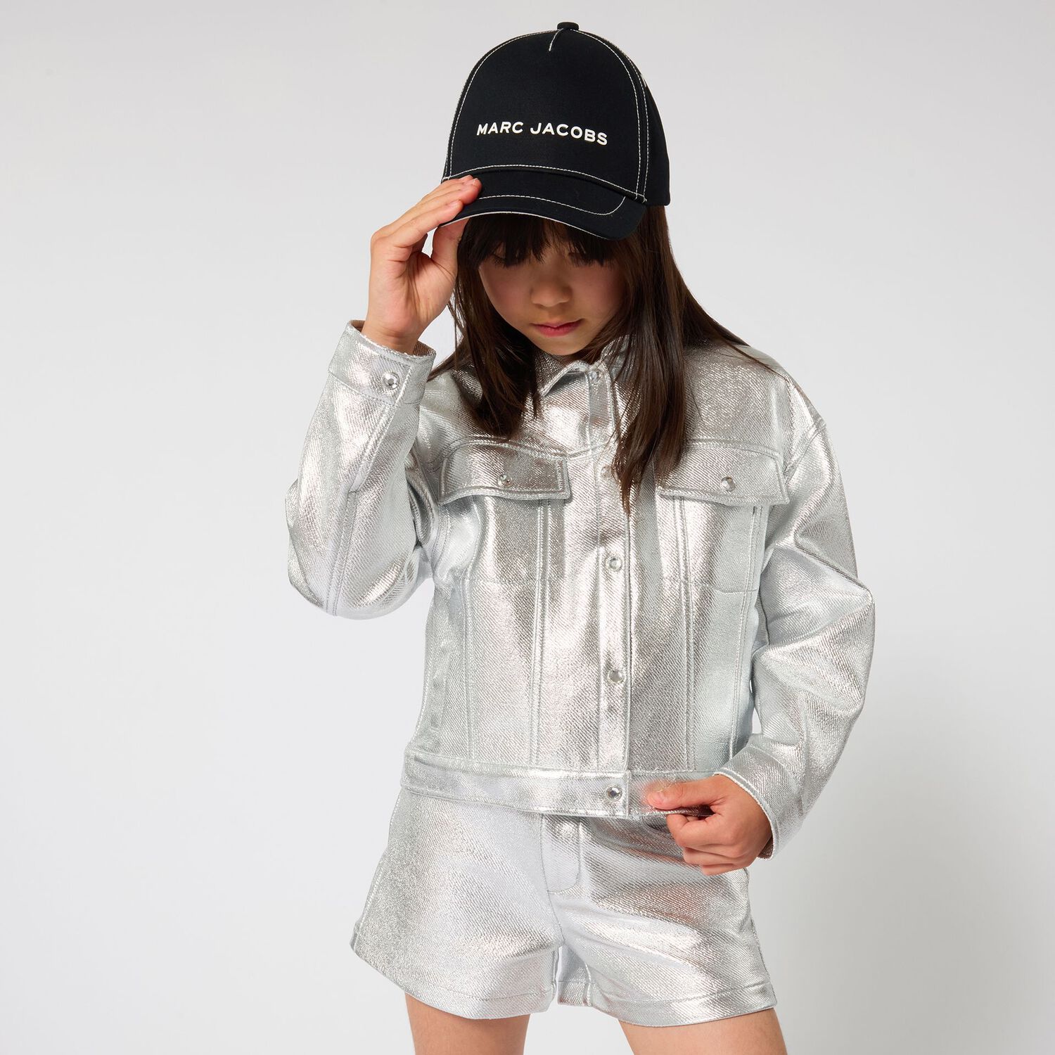 قبعة بالشعار باللون الأسود, 1, hi-res