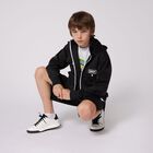 Black Logo Shorts, 1, hi-res