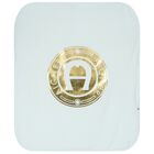 Baby Boys Blue & Gold Logo Blanket, 2, hi-res