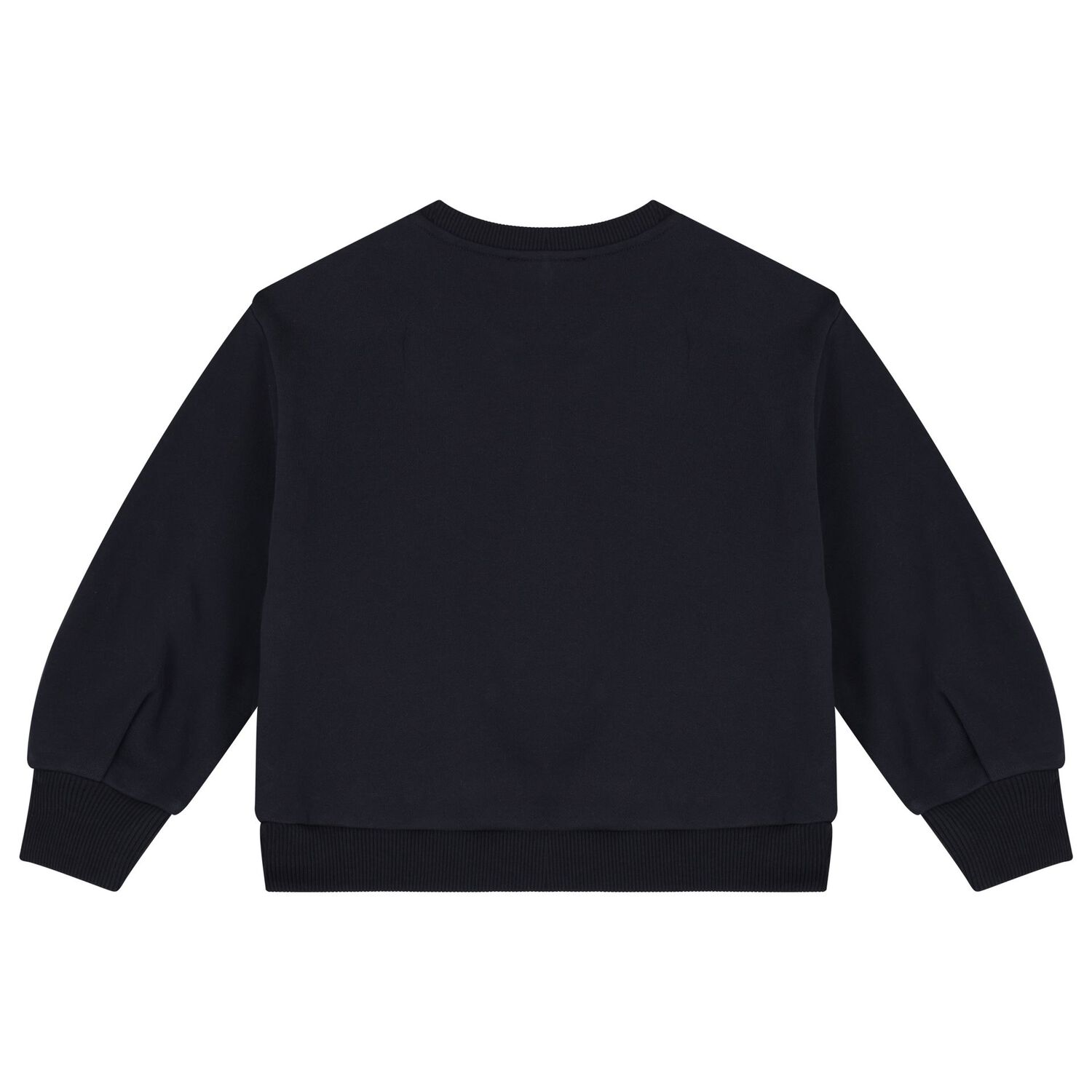 Girls Navy Blue Logo Sweatshirt, 1, hi-res image number null