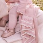 Baby Girls Pink Knit Blanket, 2, hi-res