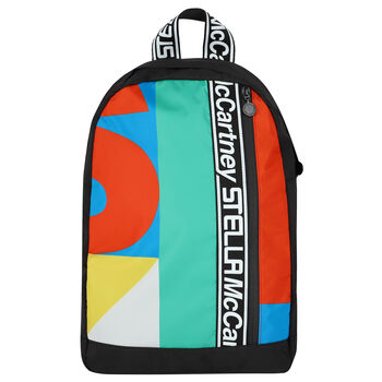 Black Logo Backpack