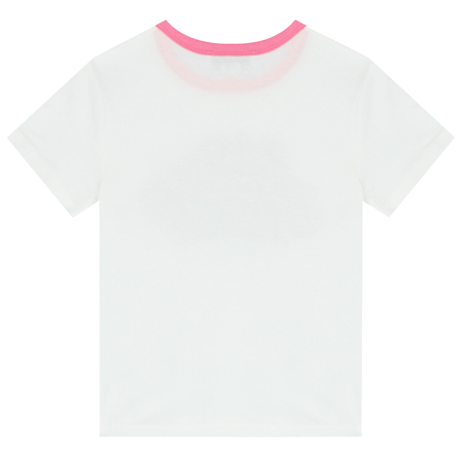 Girls White Logo T-Shirt, 1, hi-res