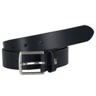Boys Navy Blue Logo Belt, 2, hi-res