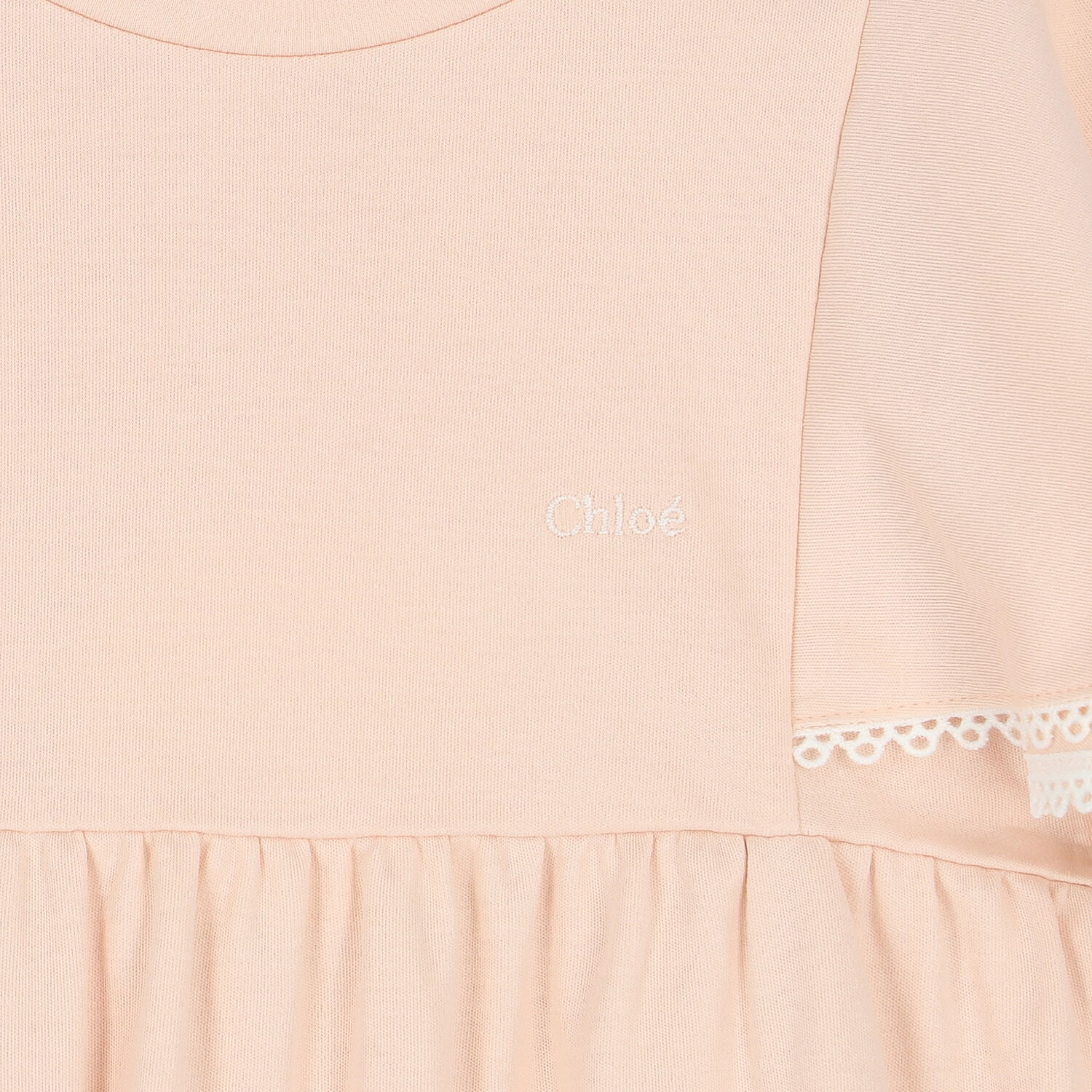 فستان بالشعار باللون الوردي, 1, hi-res