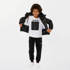 Boys Black Logo Joggers, 1, hi-res