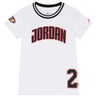 Boys White & Red Jordan Logo Shorts Set, 1, hi-res