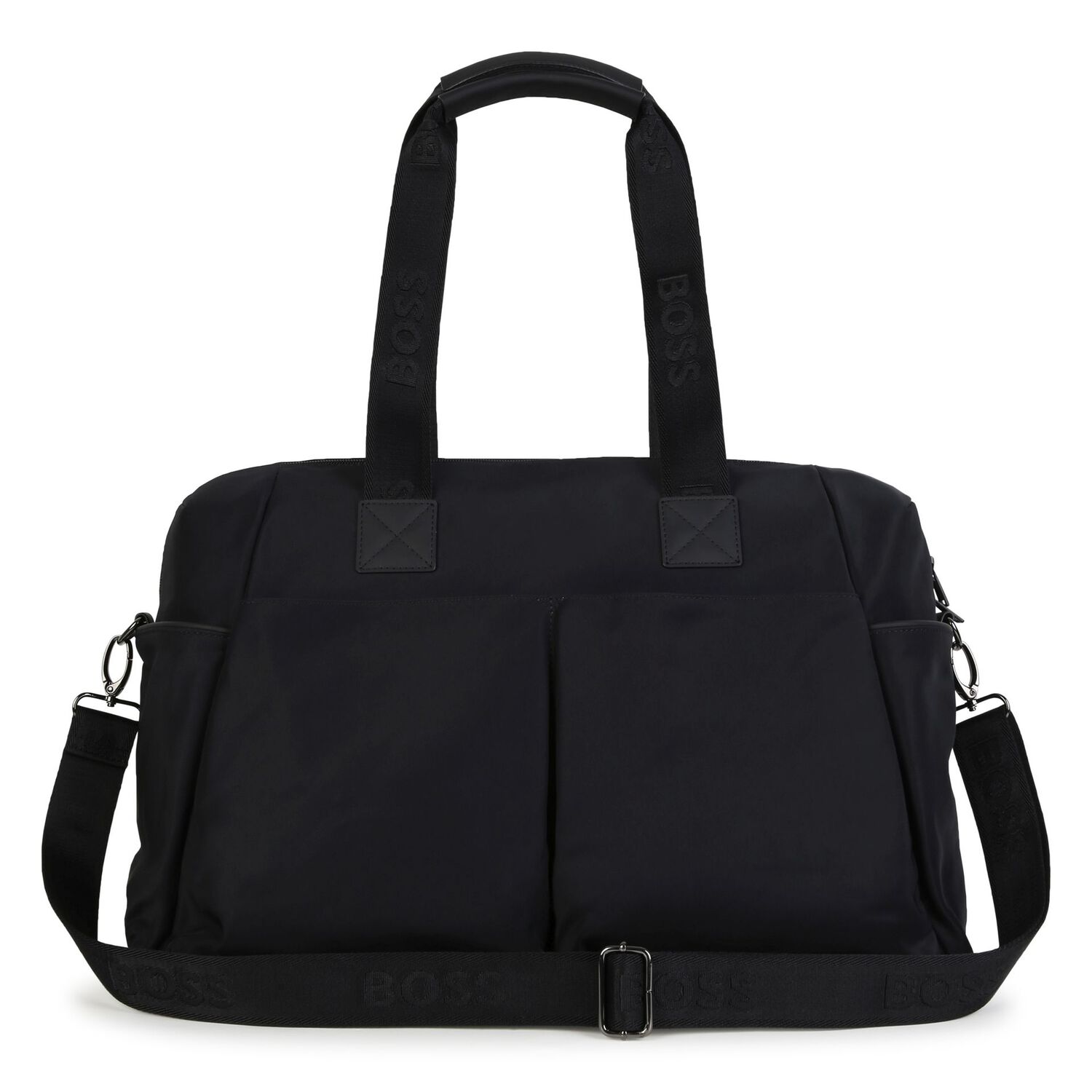 Mini Me Black Logo Changing Bag ( 43CM ), 1, hi-res