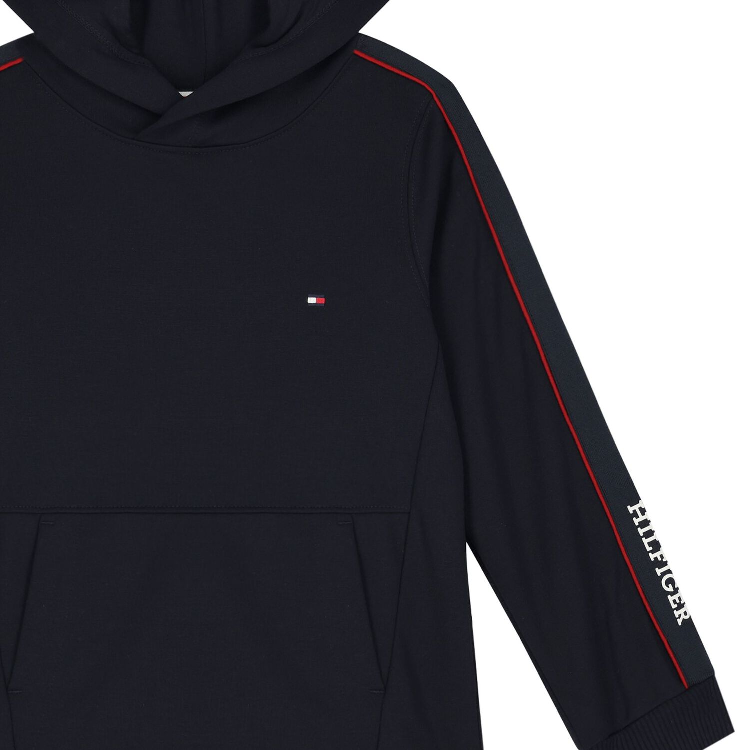 توب أولاد هودي بالشعار باللون الكحلى, 1, hi-res