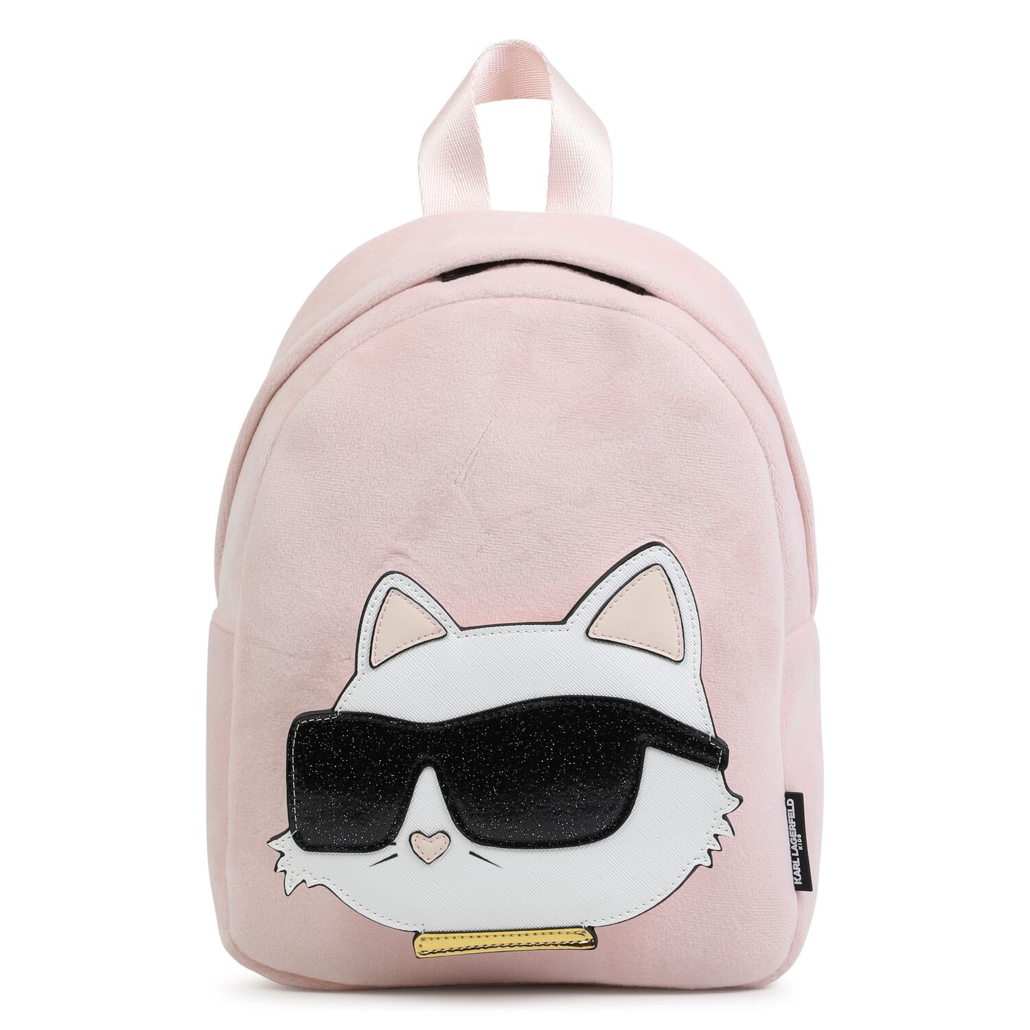 Girls Pink Choupette Backpack, 1, hi-res