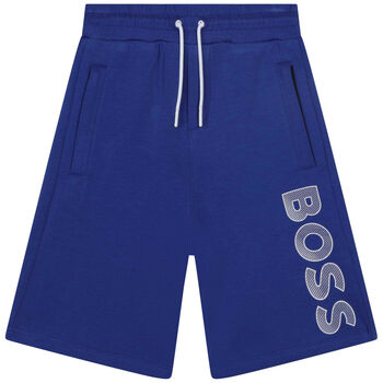 Boys Blue Logo Shorts