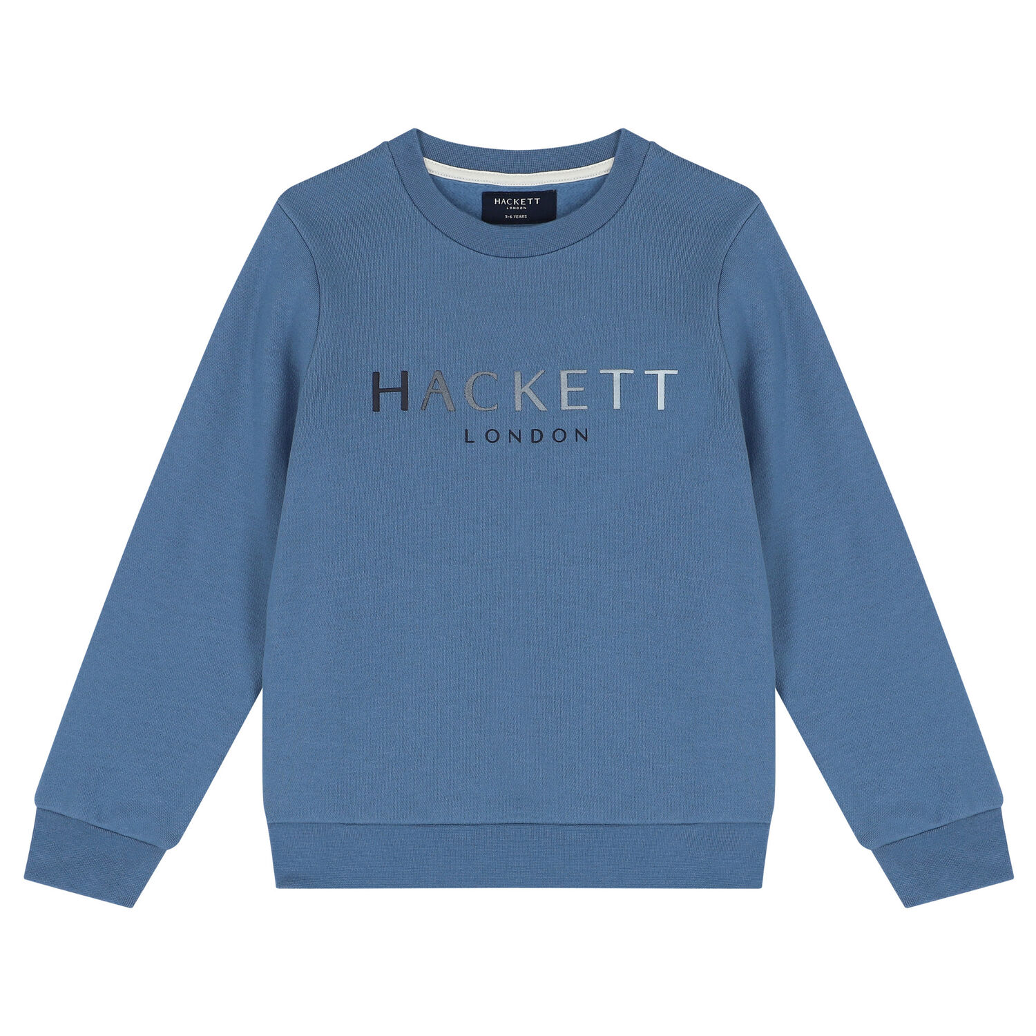 Boys Blue Logo Sweatshirt, 1, hi-res