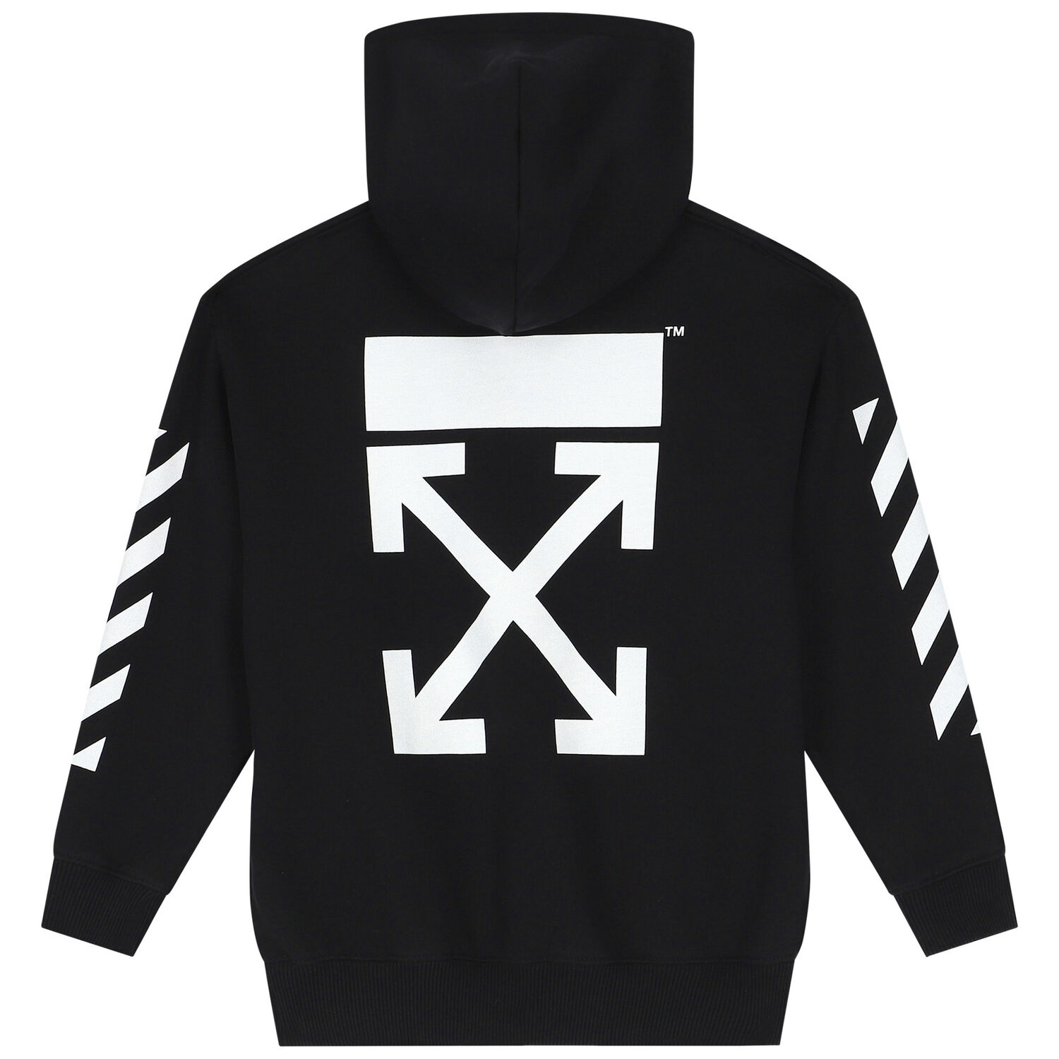 Black Logo Hooded Top, 1, hi-res image number null