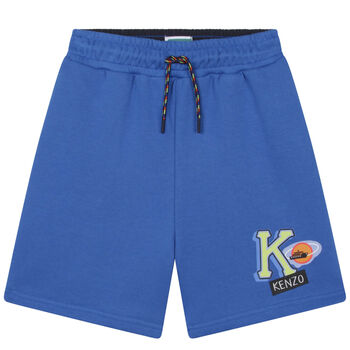 Boys Blue Logo Shorts