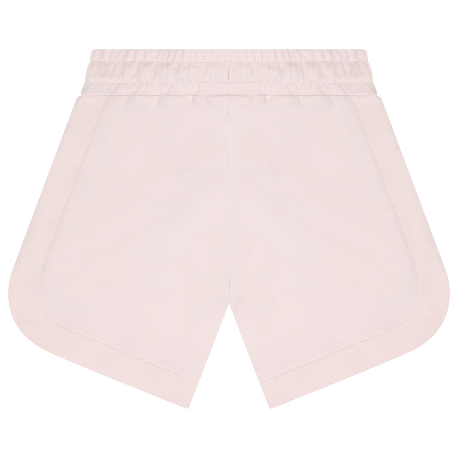 شورت بنات بالشعار باللون الوردى, 2, hi-res