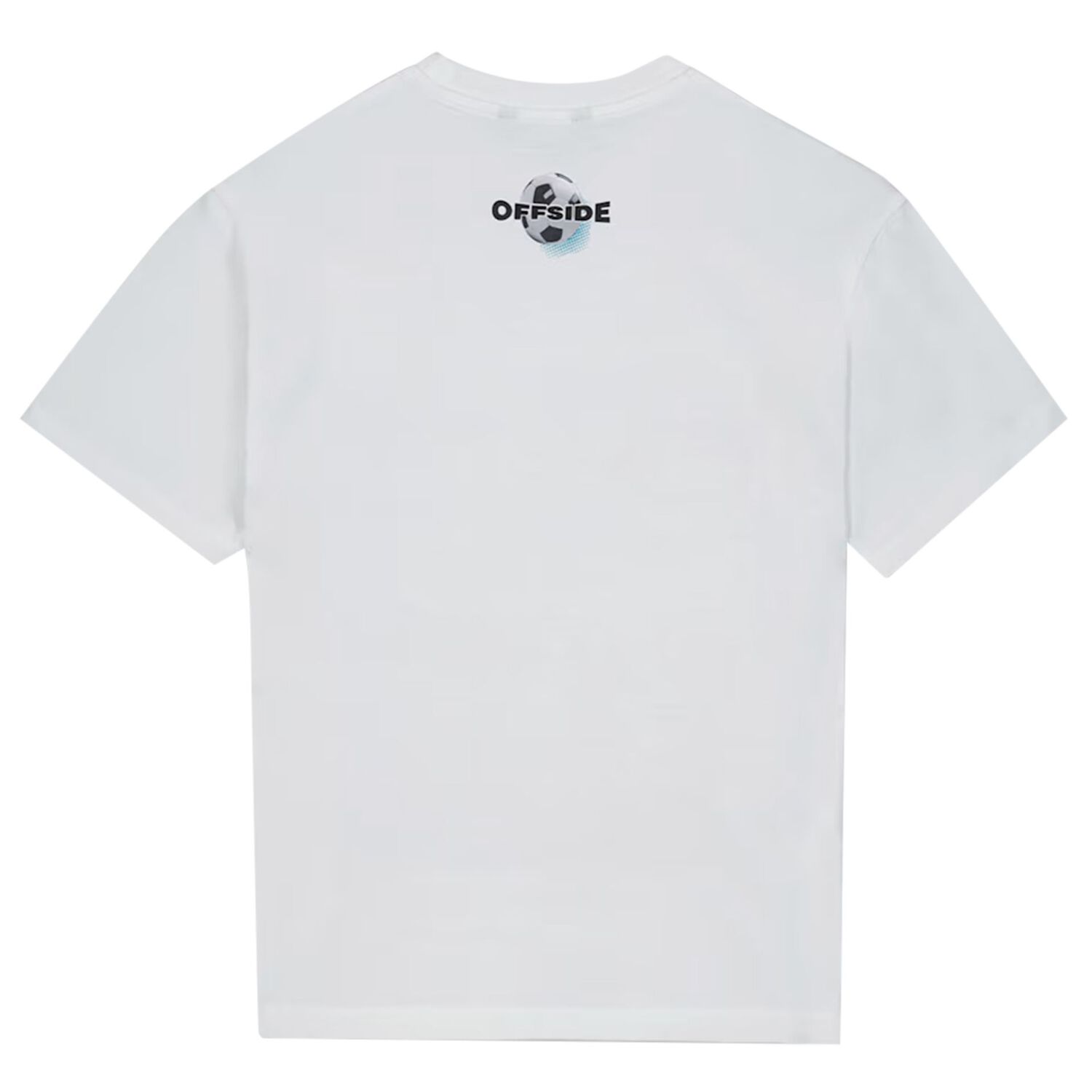 Boys White Football T-Shirt, 3, hi-res