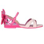 Girls Pink Butterfly Sandals, 1, hi-res