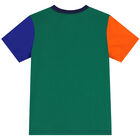 Boys Multi-Coloured Logo T-Shirt, 1, hi-res