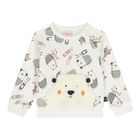 Baby Boys Ivory & Grey Tracksuit, 1, hi-res