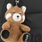 Boys Black Logo Red Panda Backpack, 1, hi-res