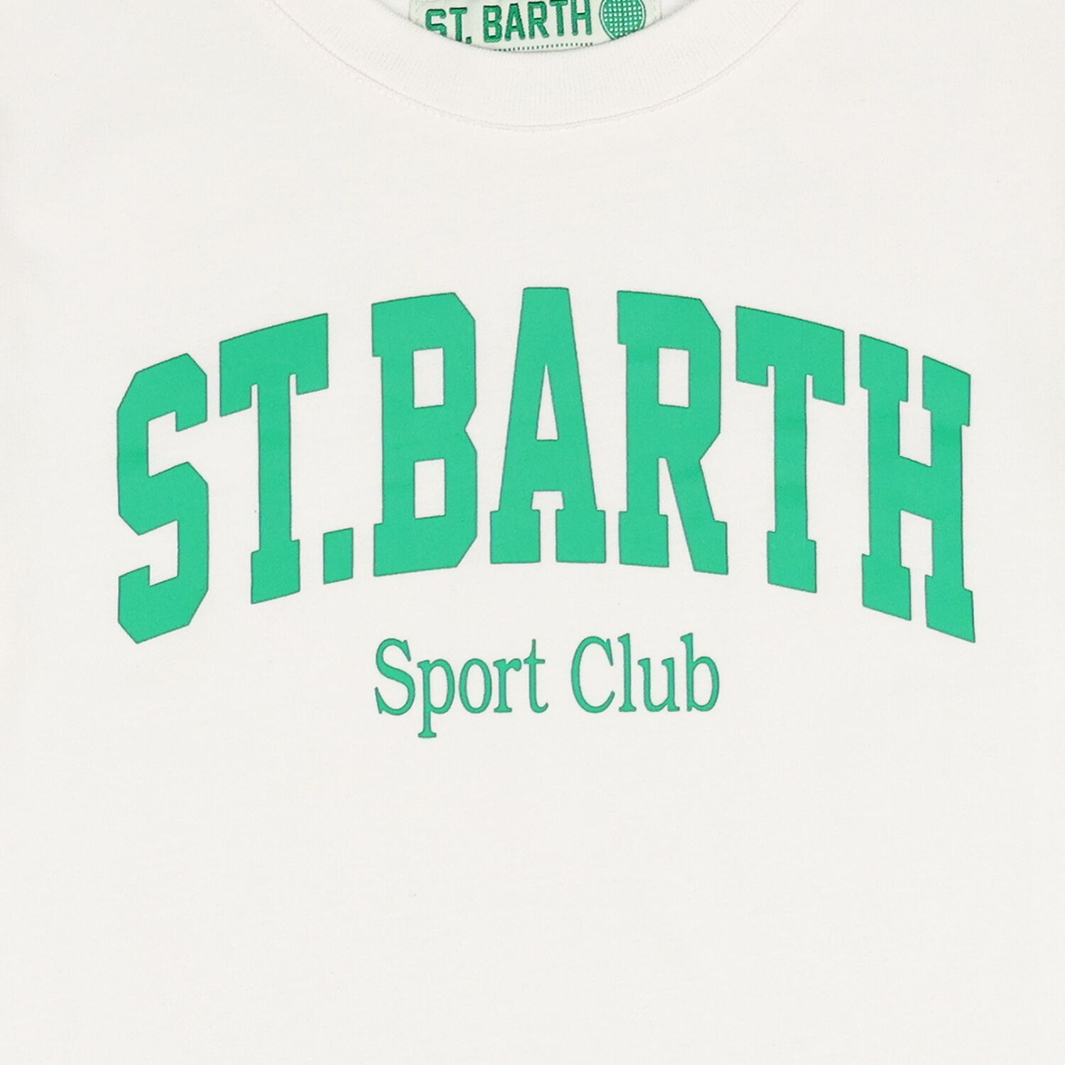 تيشيرت للأولاد بالشعار باللون العاجي, 1, hi-res