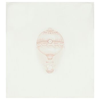 Ivory & Beige Balloon Baby Blanket