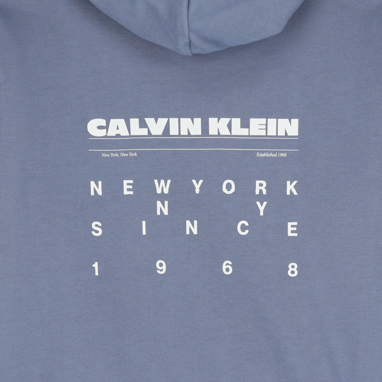 Boys Blue Logo Hooded Top, 2, hi-res