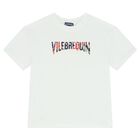 Boys White Logo T-Shirt, 1, hi-res
