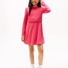 Girls Pink Logo Dress, 2, hi-res