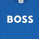 Boys Blue Logo T-Shirt, 6, hi-res