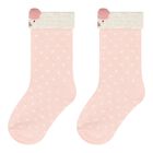 Baby Girls Pink & Ivory Socks ( 4-Pack ), 2, hi-res