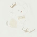 طقم هدايا شورت بطبعة فيل باللون العاجي, 1, hi-res