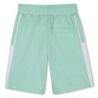 Boys Aqua Logo Shorts, 1, hi-res