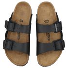 Black Arizona Sandals, 1, hi-res