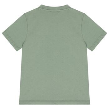 Boys Green Medusa T-Shirt