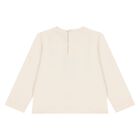 بدلة رياضية بنات بطبعه القطة باللون العاجي والوردي (3 قطع), 2, hi-res