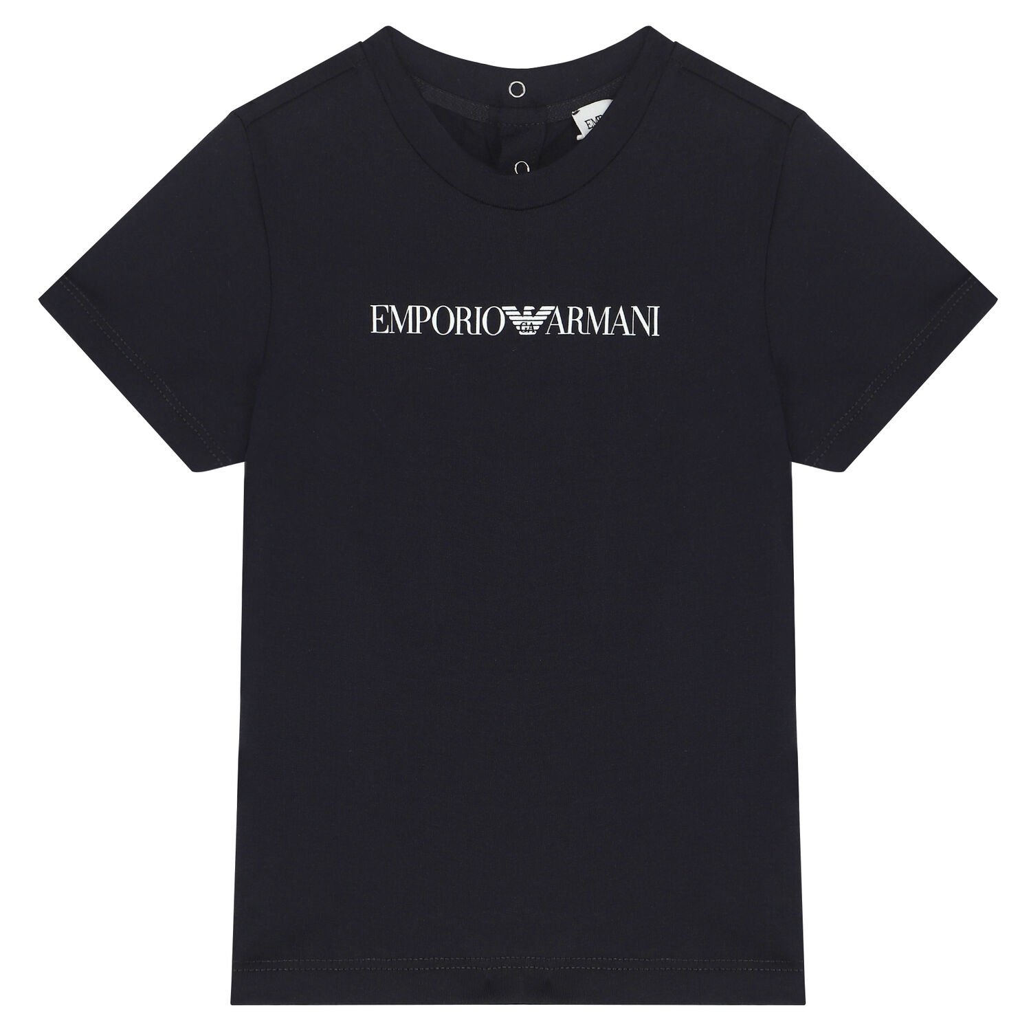 تيشيرت بالشعار باللون الكحلى للاولاد, 2, hi-res