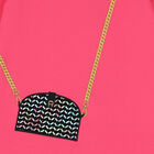 فستان بطبعة حقيبة باللون الزهري , 1, hi-res