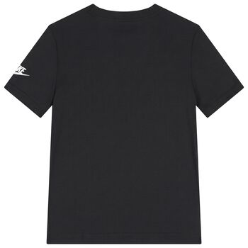 Boys Black Logo T-Shirt