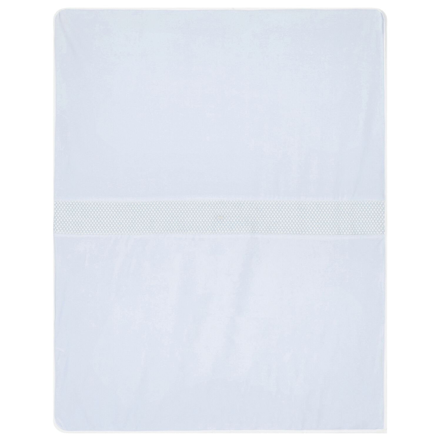 Baby Boys Blue Smocked Blanket, 1, hi-res image number null