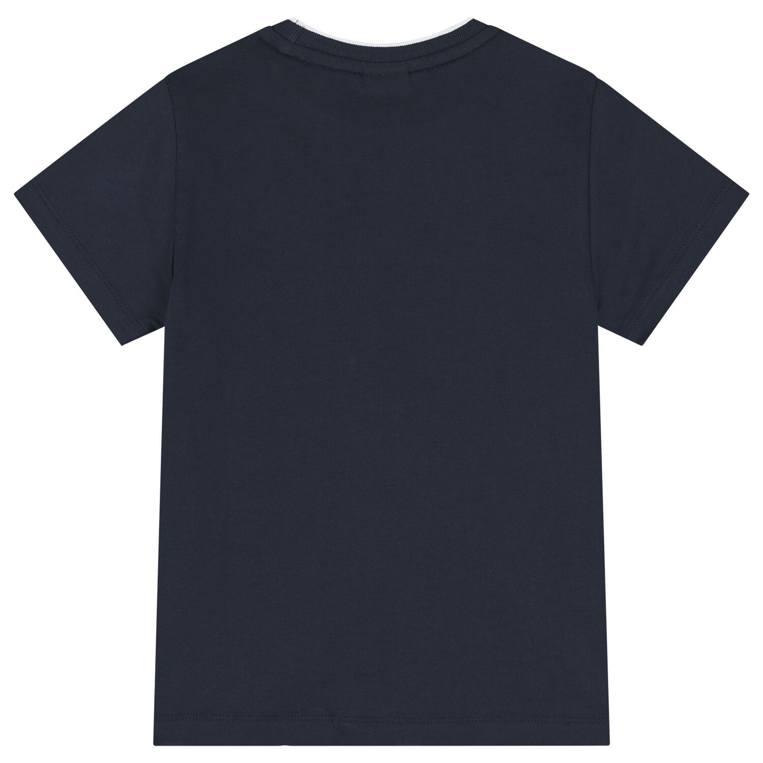 Boys Navy Blue Logo T-Shirt, 1, hi-res