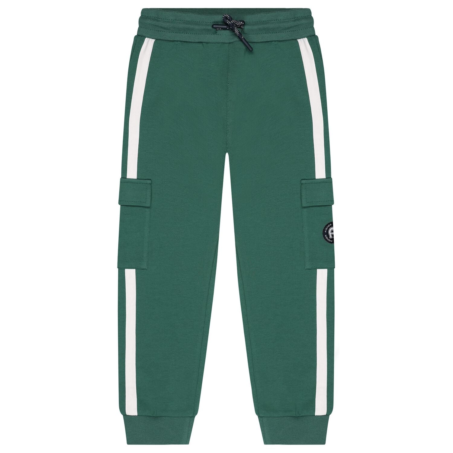 Boys Green Logo Joggers, 1, hi-res