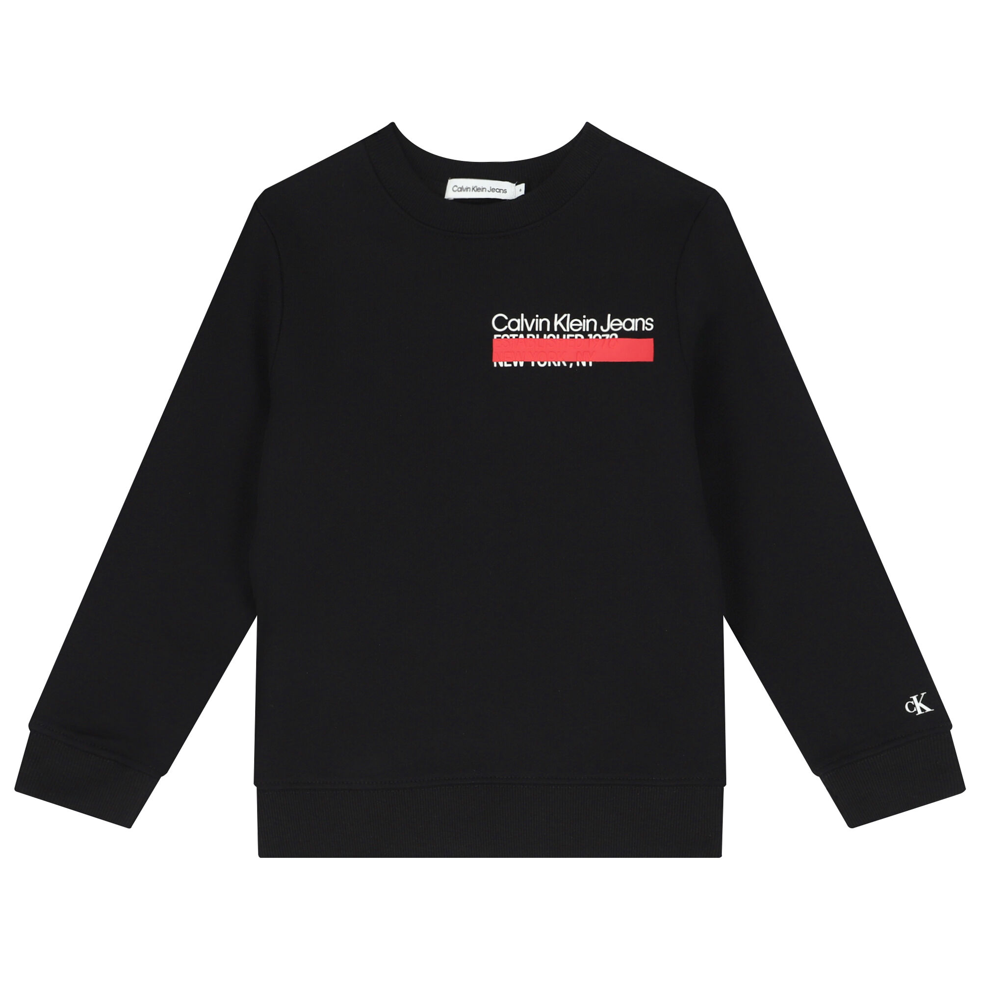 Calvin klein grey long sleeve hotsell