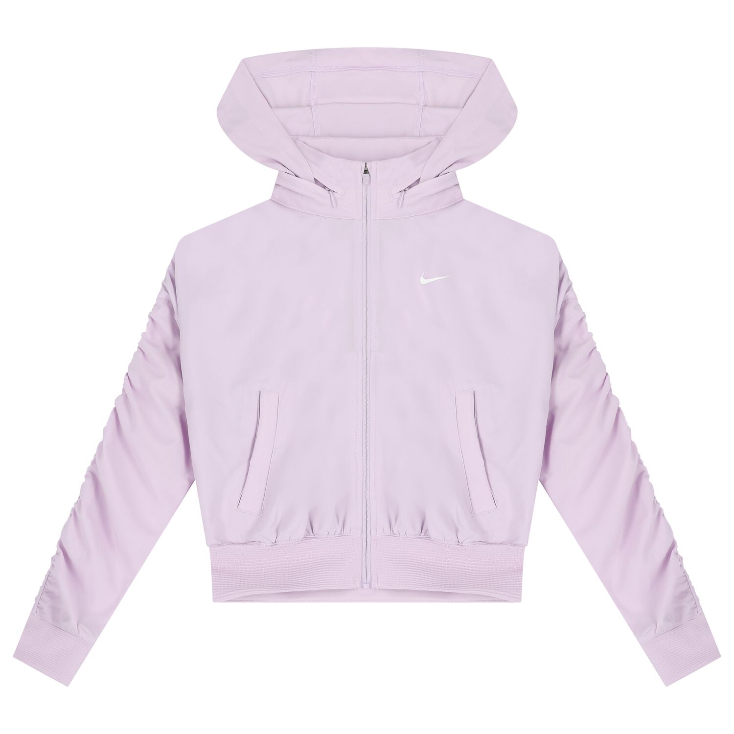Girls Purple Logo Zip Up Top, 1, hi-res image number null