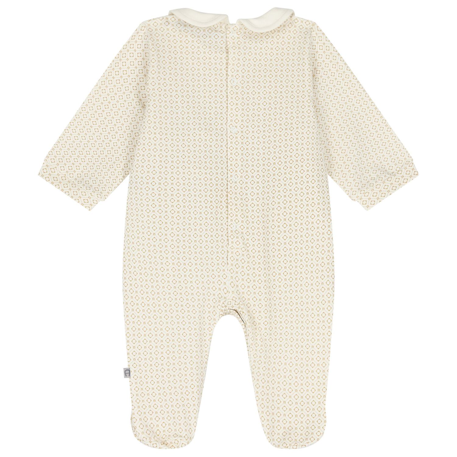 طقم هدايا أفرول بالشعار باللون العاجي, 1, hi-res image number null