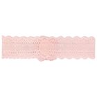 طقم بنات ربطة رأس و جوارب  باللون الوردي , 3, hi-res