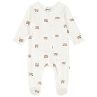 Baby Boys Ivory Logo Babygrow Gift Set, 1, hi-res