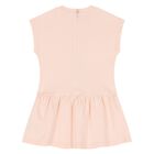 Younger Girls Pink Logo Dress, 1, hi-res
